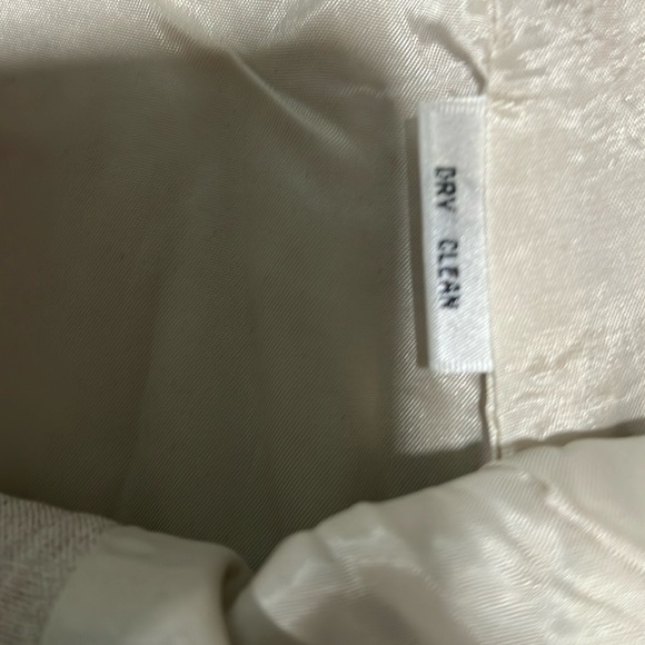 Spiegel - 8p, vintage high rise cotton linen shorts, beige - Picture 6 of 11